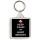 Keep Calm and Hunt Ghosts - Square Keyring