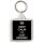 Keep Calm and Just Rewind - Square Keyring