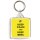 Keep Calm and Keep Bees - Square Keyring