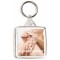Keep Calm I'm a Dermatologist - Square Keyring