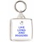 Live Long and Prosper - Square Keyring