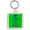 Keep Calm and Love Daddy - Square Keyring
