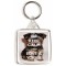 Keep Calm and Love a Yorkie - Square Keyring
