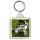 Keep Calm and Love Your Jack Russell - Square Keyring