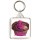 Keep Calm and Love Muffins - Square Keyring