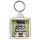 Keep Calm and Love German Shepherds - Square Keyring