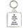 Keep Calm and Play Drums - Square Keyring