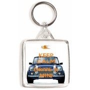 Keep Calm Drive a Mini - Square Keyring