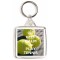 Keep Calm and Play Tennis - Square Keyring