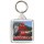 Keep Calm and Love Gibraltar - Square Keyring
