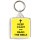 Keep Calm and Read the Bible - Square Keyring