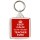 Keep Calm You're the Best Teacher Ever - Square Keyring