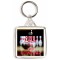 Keep Calm and Go Bowling - Square Keyring
