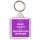 Keep Calm I'm a Probation Officer - Square Keyring