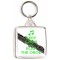 Keep Calm and Play the Oboe - Square Keyring