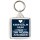 Keep Calm Mum Loves you to the Moon and Back - Square Keyring