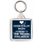 Keep Calm Mum Loves you to the Moon and Back - Square Keyring