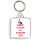Keep Calm and Strum On - Square Keyring