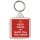 Keep Calm and Shop Till you Drop - Square Keyring
