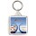Think Outside the Bowl - Square Keyring