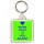 When Can I See you Again? - Square Keyring