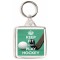 Keep Fit and Play Hockey - Square Keyring