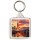 Keep Calm and Love London - Square Keyring
