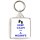 Keep Calm I'm a Midwife - Square Keyring