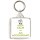 Keep Calm I'm an Accountant - Square Keyring