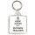 Keep Calm I'm a Physics Teacher - Square Keyring