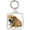 Keep Calm and Love Shar Pei - Square Keyring