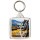 Keep Calm and Go Mountain Biking - Square Keyring