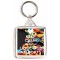 Keep Calm and Love Liquorice Allsorts - Square Keyring