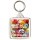 Keep Calm and Don't Lose Your Marbles - Square Keyring