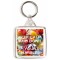 Keep Calm and Don't Lose Your Marbles - Square Keyring
