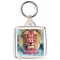Keep Calm and Love Narnia - Square Keyring