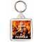Keep Calm I'm a Fireman - Square Keyring