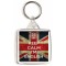 Keep Calm I'm English - Square Keyring