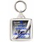 Keep Strong I'm a Prisoner's Wife - Square Keyring