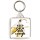 Keep Calm and Cheers - Square Keyring