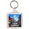 Keep Calm and Love Dublin - Square Keyring