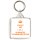 Keep Calm I'm a Business Communicator - Square Keyring