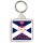Keep Calm and Love Scotland - Square Keyring