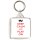 Keep Calm and Play On - Square Keyring