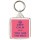 Keep Calm Mum You are the Best - Square Keyring