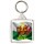 Keep Calm and Love Wales - Square Keyring
