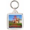 Keep Calm and Love Cambridge - Square Keyring