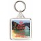 Keep Calm and Love Dorset - Square Keyring