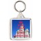 Keep Calm and Love Liverpool - Square Keyring