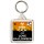 Keep Calm and Love Halloween - Square Keyring